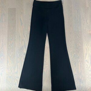 Womens Small Nicole Miller Artelier Black Flare Pants